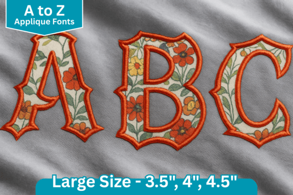 Download Fantasy Blackletter Embroidery Font - Letter Collection