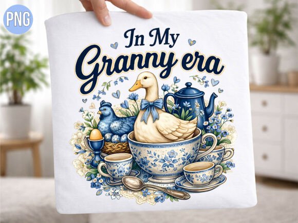 Download Vintage in My Granny Era Teacup PNG - Granny Collection