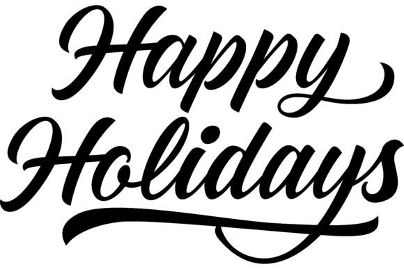 Download Happy Holidays Lettering. Holidays Desig - Holidays Collection